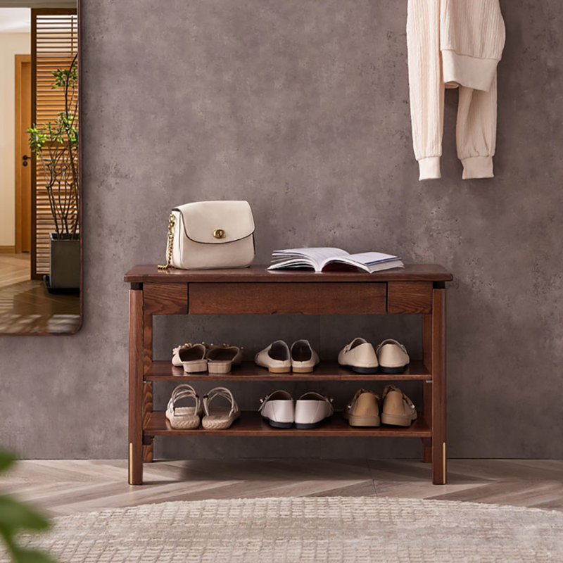 31.5in Large Capacity Shoe Change Stool