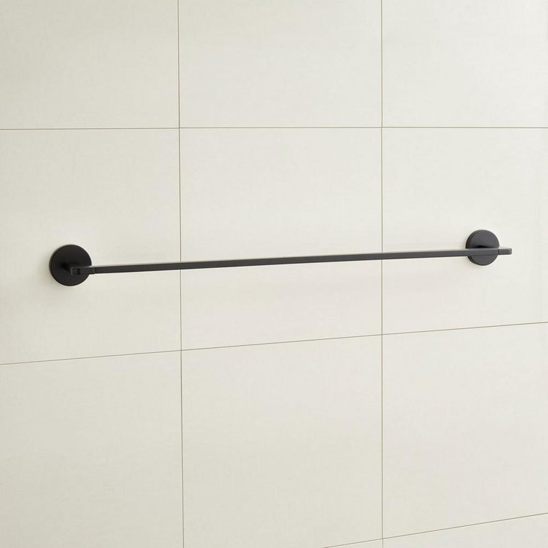 Drea 26-1/8" Towel Bar, Matte Black