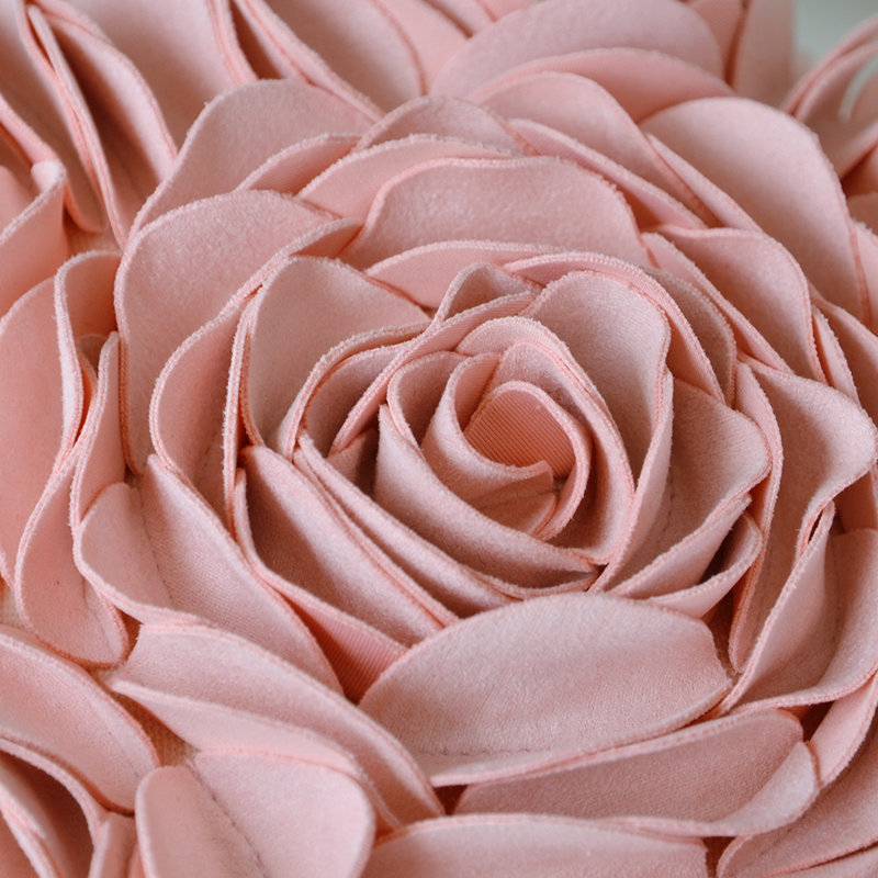 Housse de coussin 3D Flower, Rose