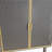 40.38" W Metal Accent Cabinet, Kitchen Storage Cabinet, Entryway Cabinet