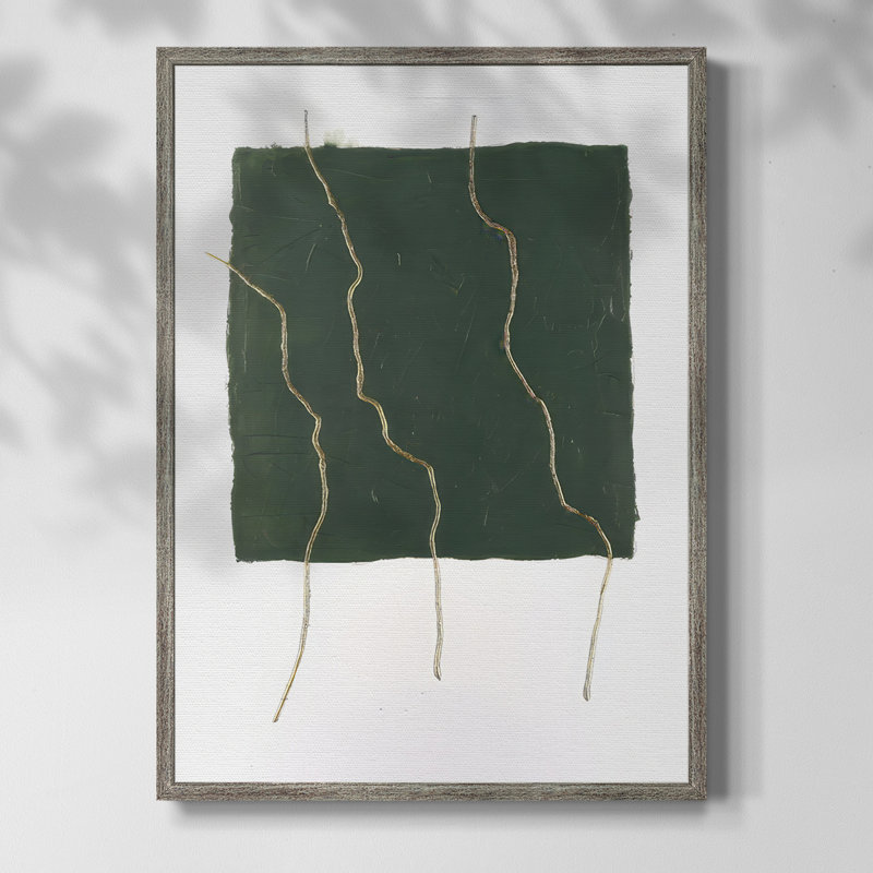 «Divided Plot IV», reproduction encadrée - bois massif, H 21 po x l 17 po