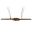 Lustre carré en bois Kriner