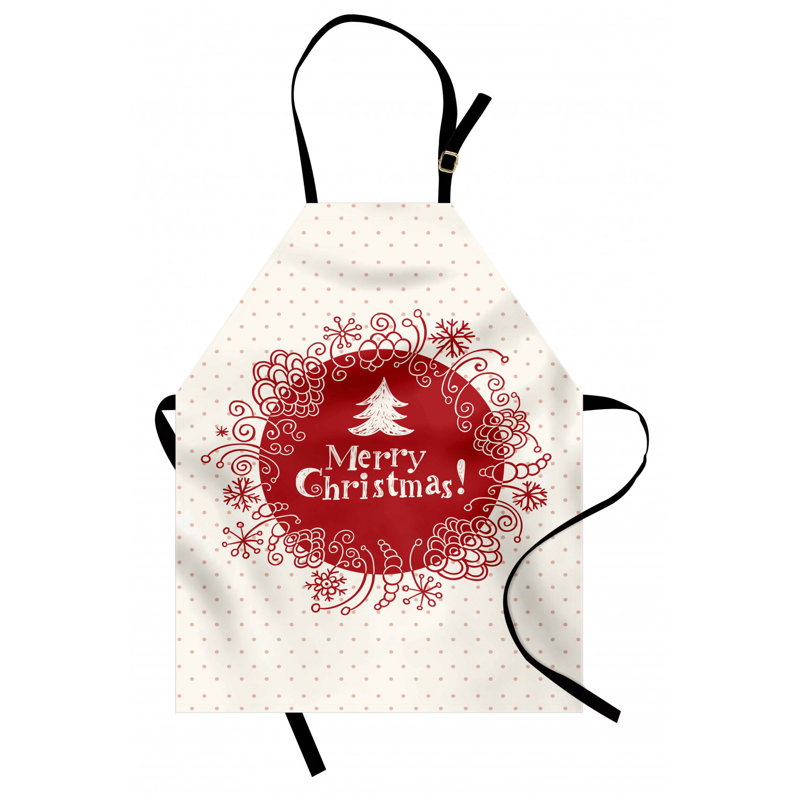 Christmas Bib Apron