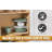  Kitchen Mesh 3 Tier Plastic Corner Rack, Helper Shelf, Keeps Spices and Cups Organized, 2215-6