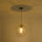Minimalist 1-Light Glass Sphere Pendant