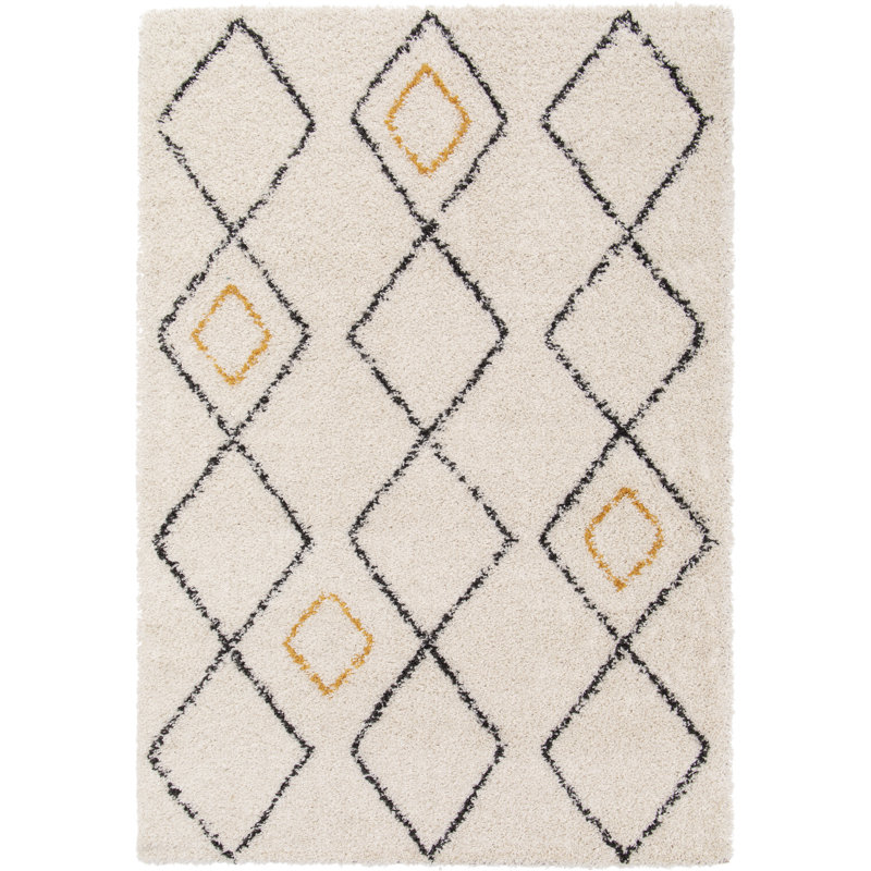 Orrie Shag Area Rug, Rectangle 80 x 150cm