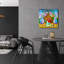 Art mural en verre épique 24 po x 24 po Magic-1135529514
