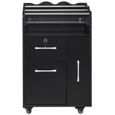 Rangement de maquillage avec tiroir et armoire
