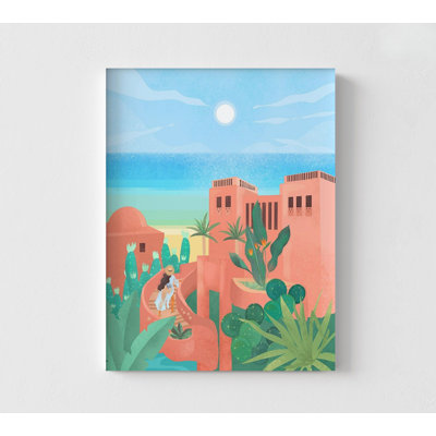 Canary par Petra Lizde, Espagne, décoration murale Airbnb