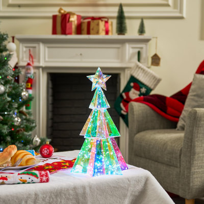 15 in Prismatic Iridescent Christmas Tree