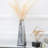 Cerrie 13" Glass Decorative Table Vase with Crushed Diamond Inlay Glam Home Decor