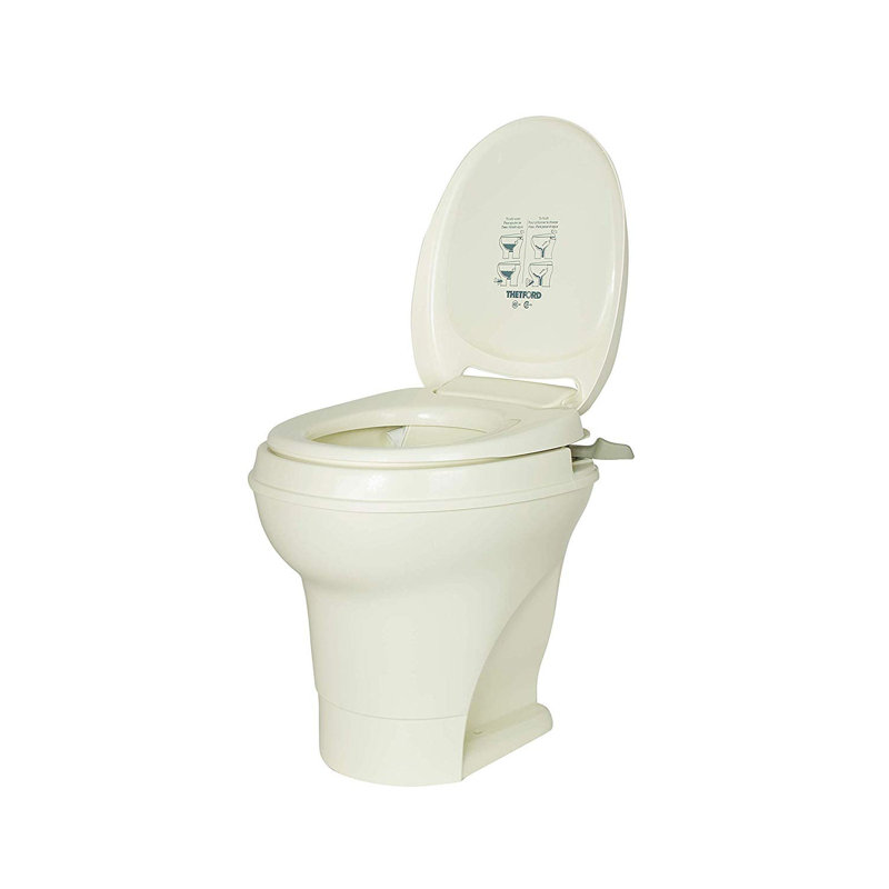 Toilette en plastique une pièce
