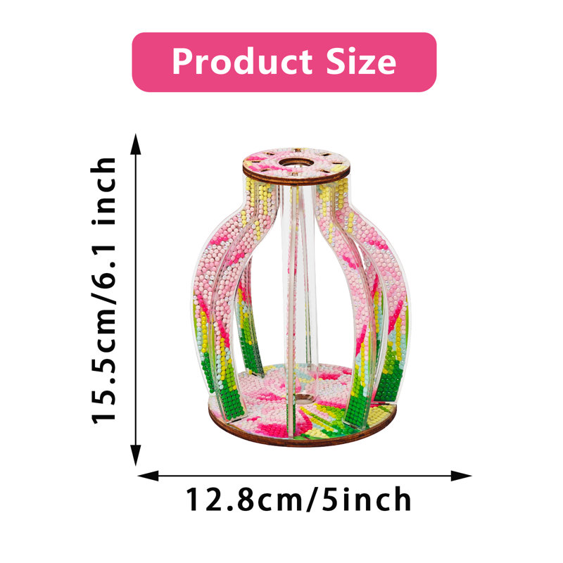 Ensemble de vases bricolage peinture diamant