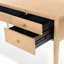 Bureau en bois 5 tiroirs Celina Makala