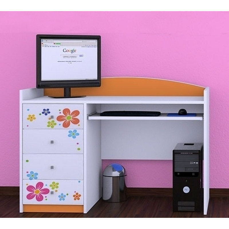 Radley 125cm Computer Desk, Orange