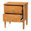 Table de chevet 2 tiroirs Lucera-2110547351