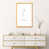 Toile avec cadre en bois beige n'est pas disponible
