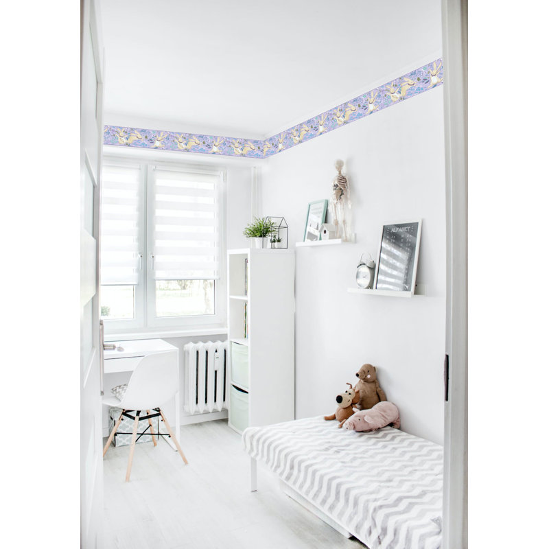 Bordure de papier peint L 15 pi x l 9 po