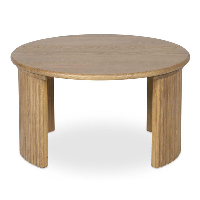Penny Small Coffee Table Dark Brown, Espresso, 13.75" H x 24" L x 24" W