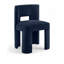 Chaise rembourrée en tissu performance velours Zuno-1930669836