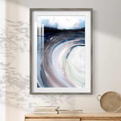 Geode Valley I -Framed Print