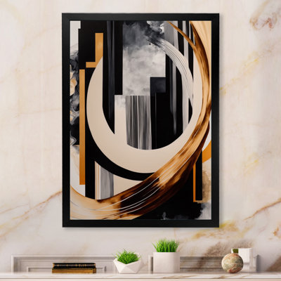 Gold Touch Art Deco I - Modern Canvas Wall Art