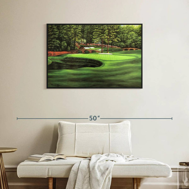Sirci Augusta National 11th Hole I, H 25 po x l 37 po