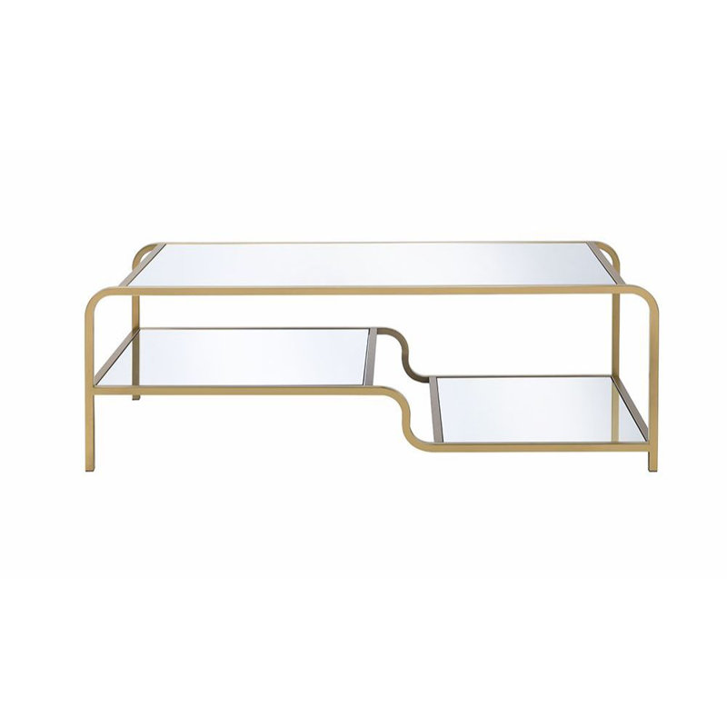 Maxton Glass Top Single Coffee Table
