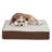 PETMAKER Orthopedic Dog Bed - Memory Foam Crate Mat with Machine Washable Cover-20768937-20782102