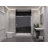 Rhodes 60" W x 76" H Single Sliding Frameless Shower Door-52233376