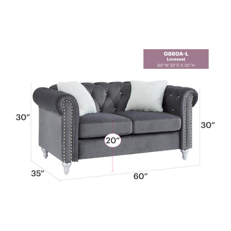 Causeuse moderne grise pour des intérieurs confortables