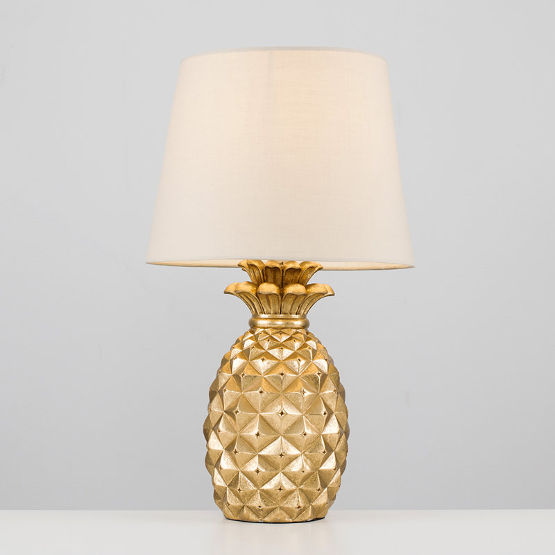 Thalia Table Lamp, Yes, Gold, Beige