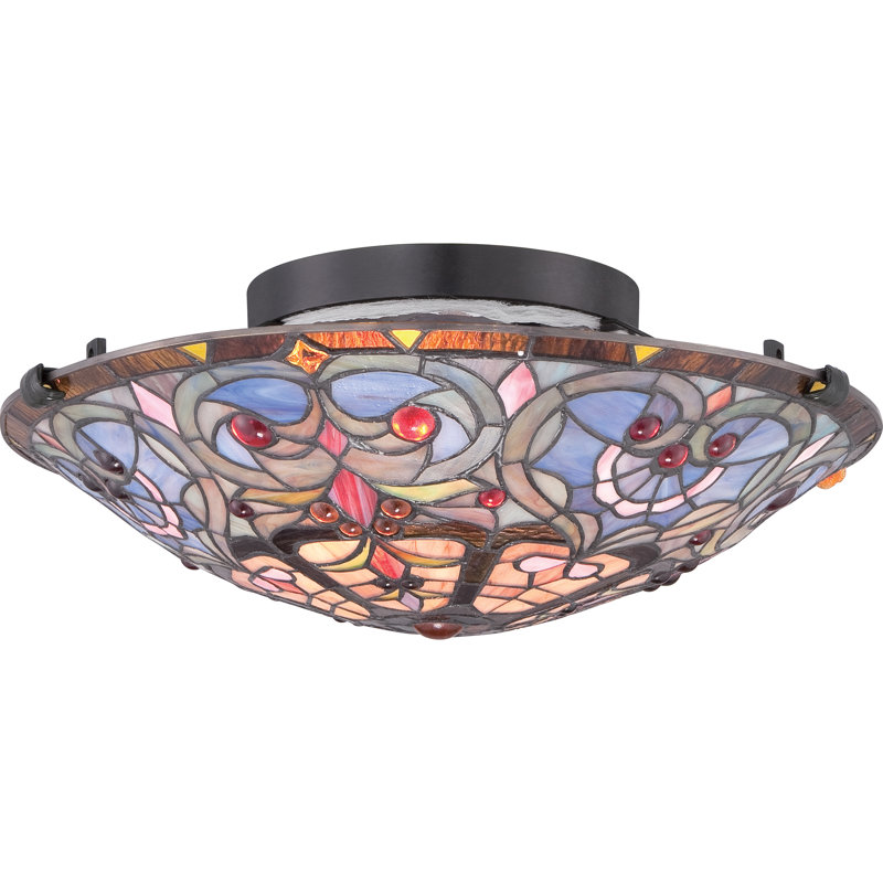Engebretson Glass Flush Mount