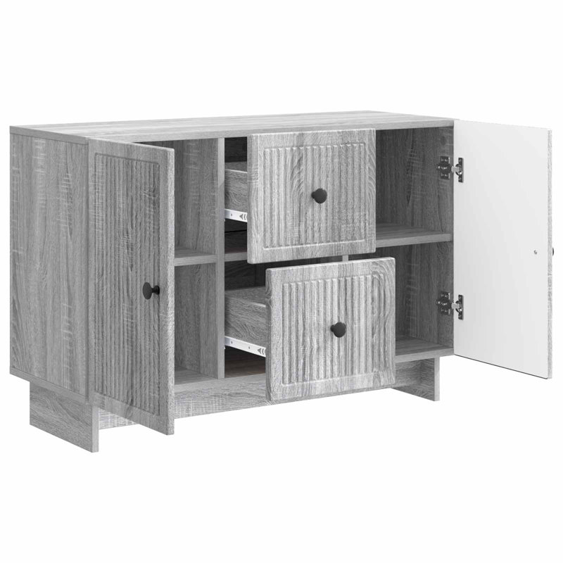 89cm Sideboard, Grey Sonoma