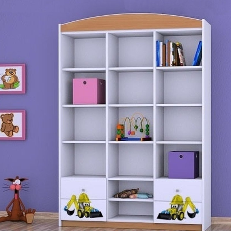 Forrest 183cm H X 132cm W Kids Cube, Natural