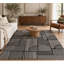 Tapis géométrique noir / ivoire Rambo-537140549-573230857