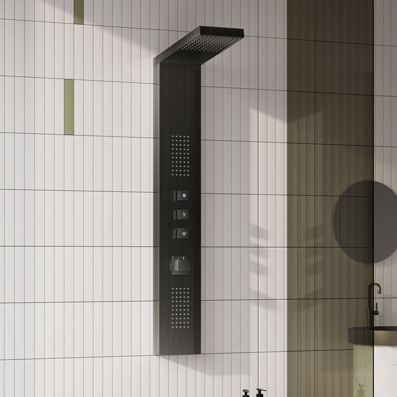 Thermostatic Exposed Shower Tower Panel