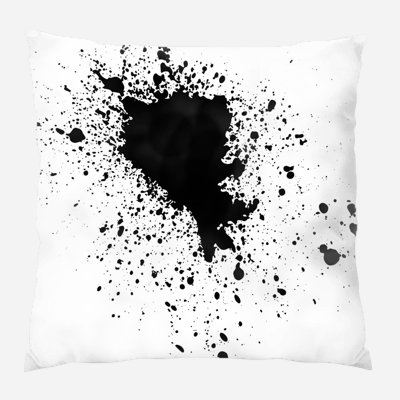 Carice Brush Throw Pillow