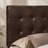 Bed, Headboard Only, Queen Size, Bedroom, Upholstered, Brown Leather Look, Transitional-1956351325-1956351330