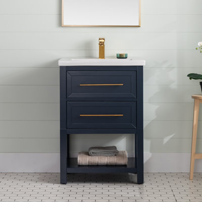 Bickley 24" Single Bathroom Vanity with Ceramic Top