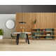 Happy Day Wide Geometric Bookcase