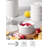 DOWAN 10oz White Ramekin Set with Lids, 6-Piece