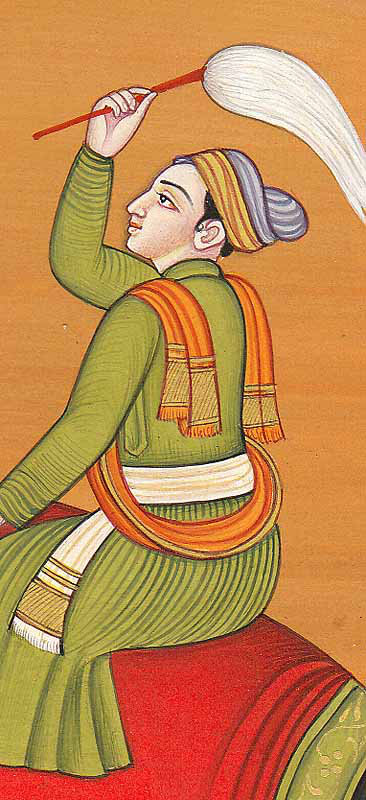 Raga Dipaka (Deepaka) | Aquarelle sur papier