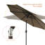 Parasol de marché rond 106,3 po Asyraf-543737099