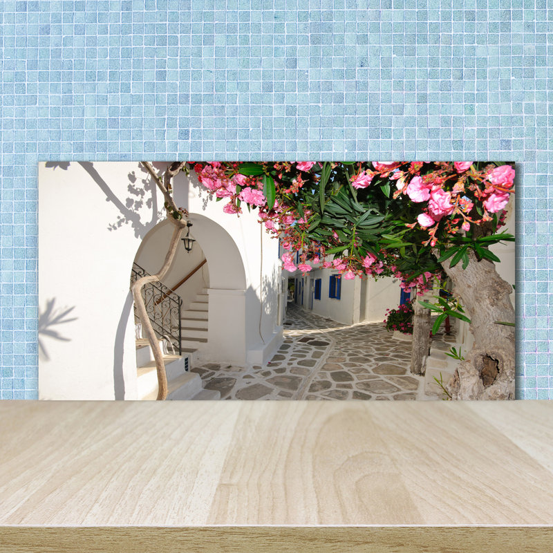 Lotha 50cm W x 100cm L Glass Peel and Stick Panel