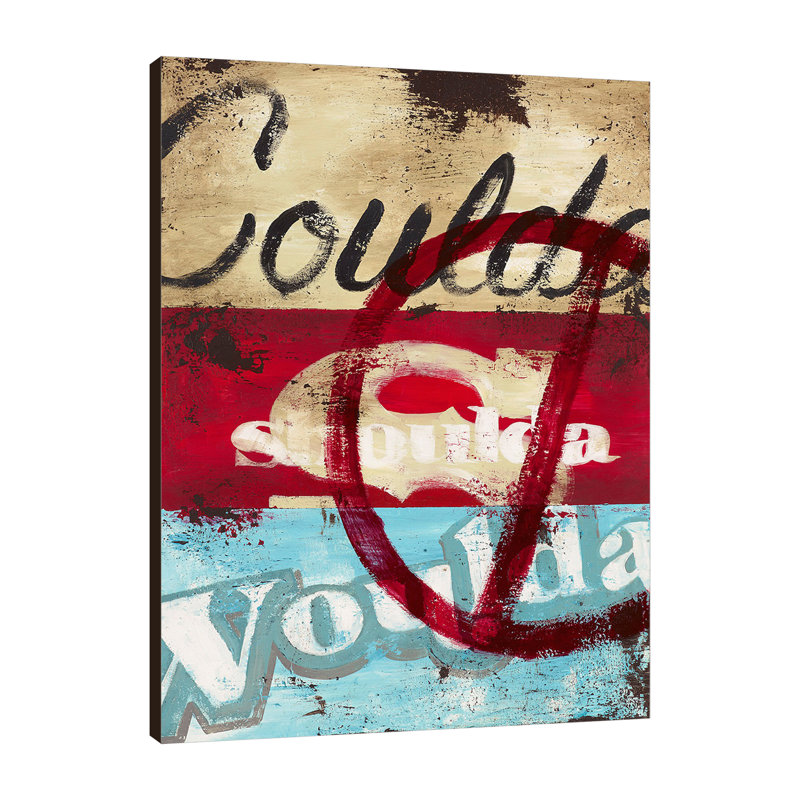 Regret Is Not Part Of My Lexicon by Rodney White - Wrapped Canvas Print, 51cm H x 38cm W x 4cm D