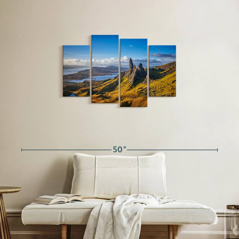 Harpa Old Man Of Storr, 22" H x 36" W