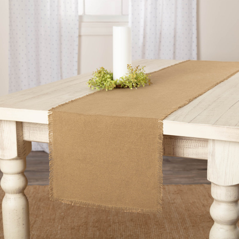 Mulley 100% Cotton Table Runner, 90" W x 13" D