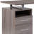 Leo Computer Desk with Two Drawers and Metal Frame-26731235