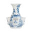 Country Estate 11.5" Tulipiere Vase- Delft Blue